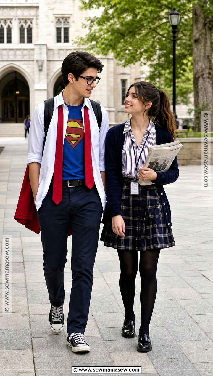 College Reporter Superman And Lois Lane Costume - 35 superman and lois lane costume ideas
