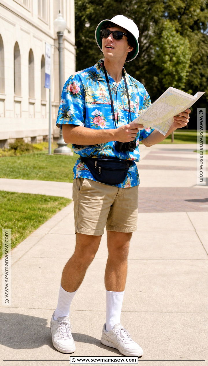 College Tourist Costume - 30 easy halloween costumes college