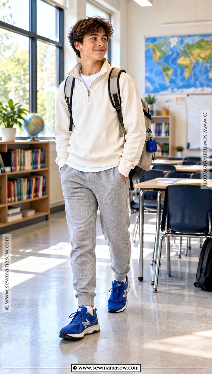 Colorful Athletic Shoes With Neutral Joggers - 15 back to school athletic shoes