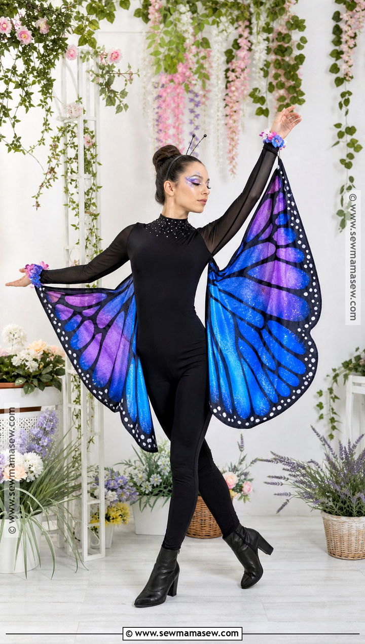 Colorful Butterfly Costume - 40 animal costume ideas