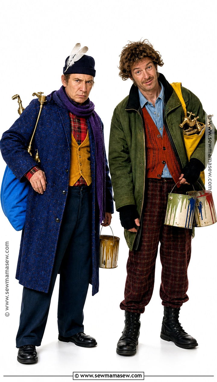 Colorful Harry And Marv Costume - 30 Harry And Marv Home Alone Costume Ideas