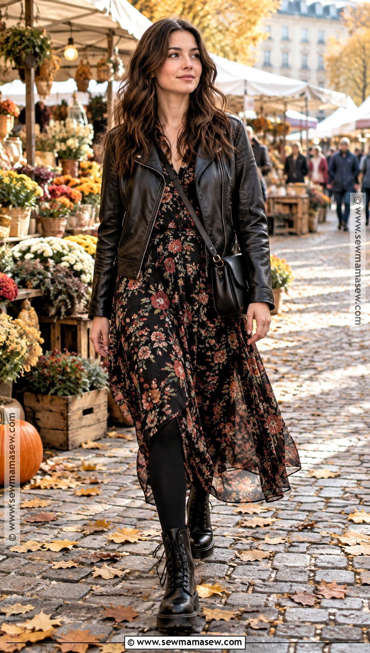 Combat Boots With A Floral Maxi Dress - 15 2026 fall shoes for women