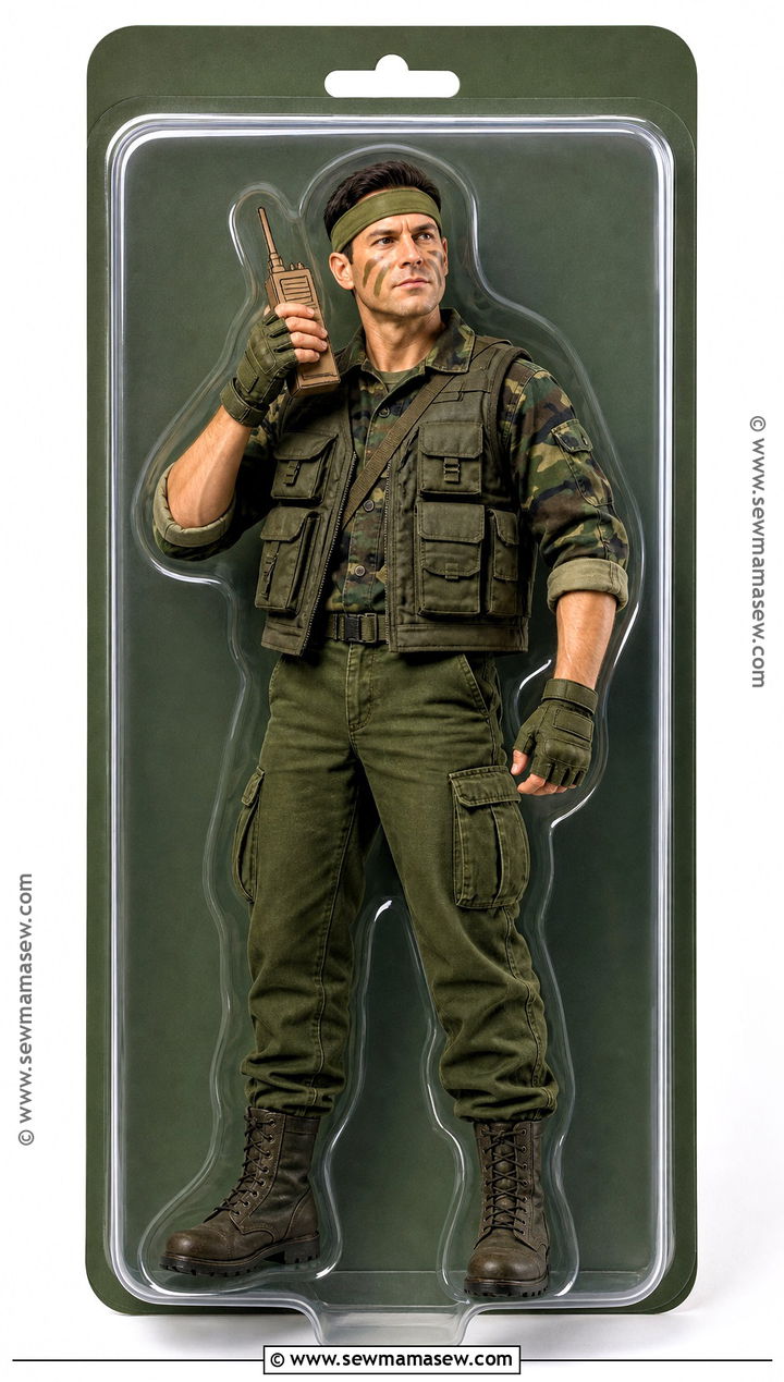 Combat Carl Action Figure Costume - 40 toy story halloween costumes