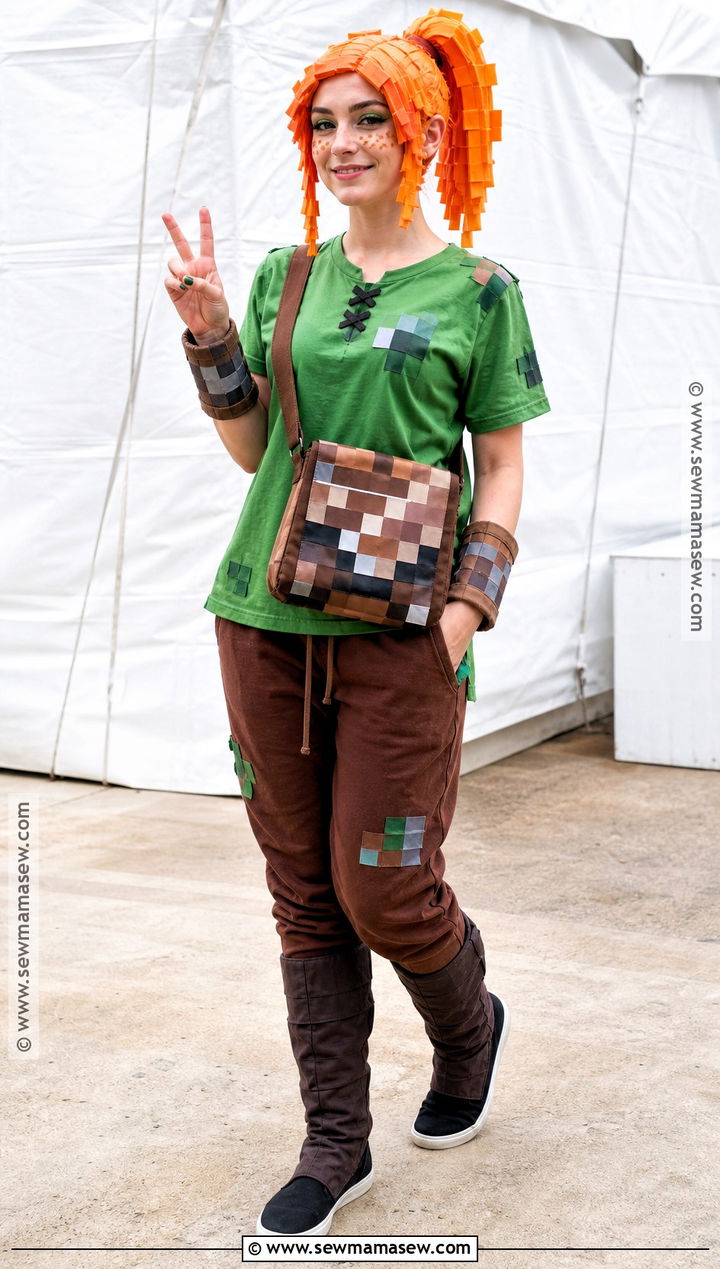 Comfortable Alex Minecraft Costume - 30 alex minecraft costume ideas
