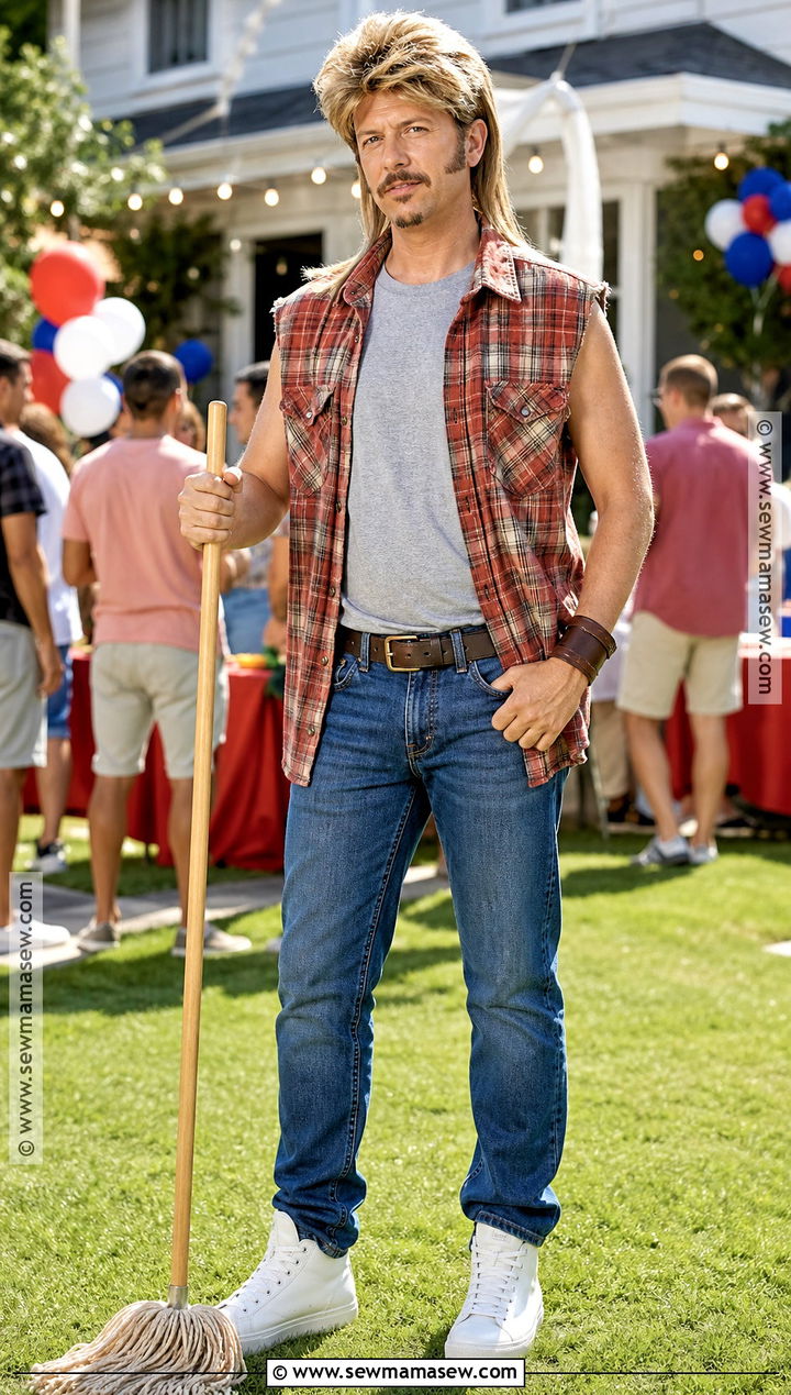 Comfortable Joe Dirt Costume With Sneakers - 30 joe dirt costume ideas