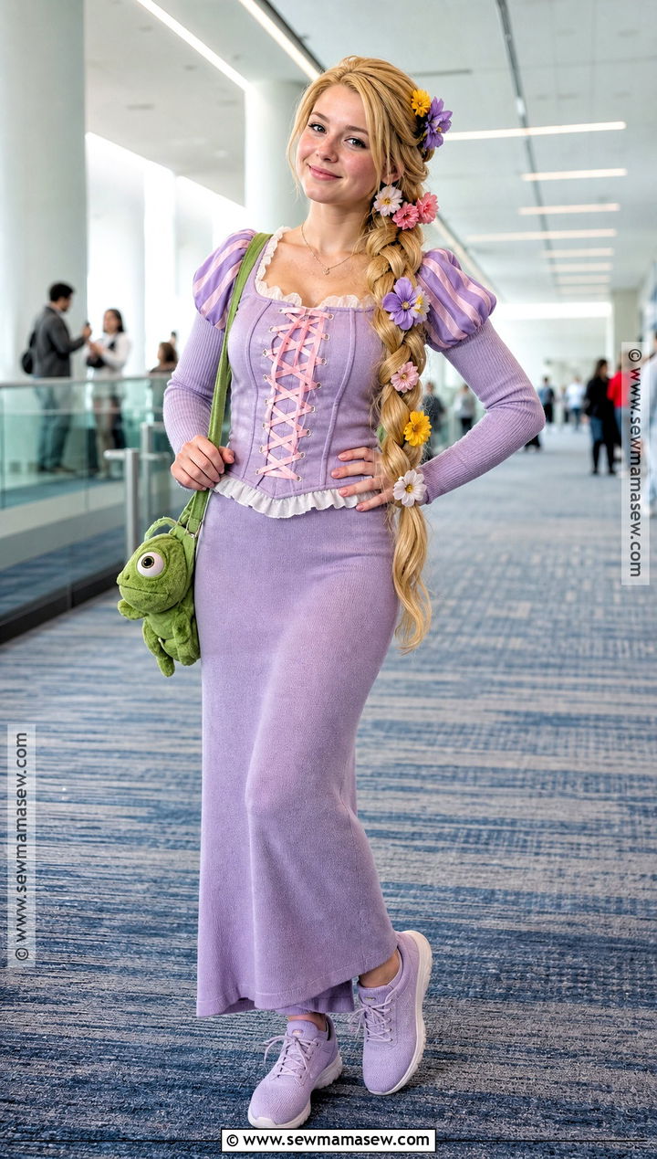 Comfortable Rapunzel Costume - 30 tangled rapunzel costume ideas