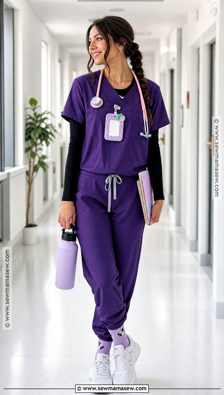Comfortable Scrub Nurse Costume - 30 nurse costume ideas for women