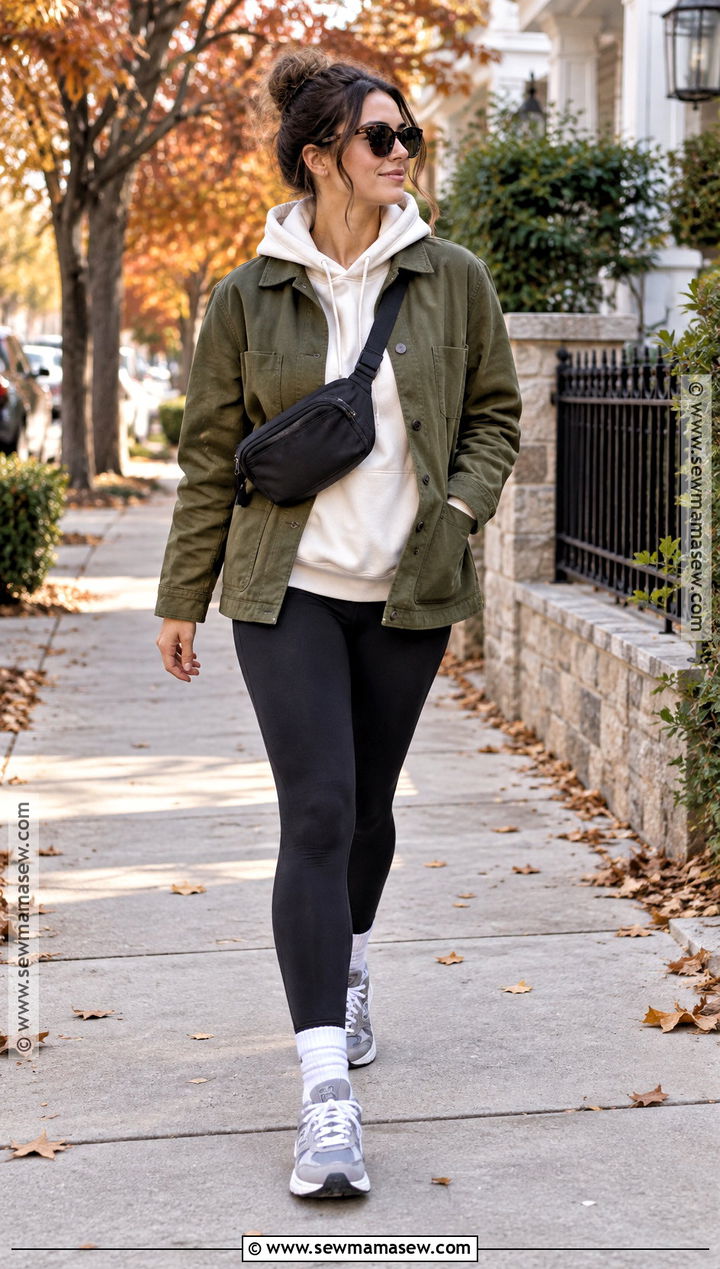 Comfy Fall Chore Jacket And Hoodie Outfit - 15 Comfy Fall Clothes Aesthetic