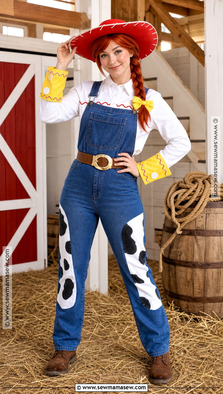 Comfy Jessie Costume With Overalls - 35 jessie costume ideas