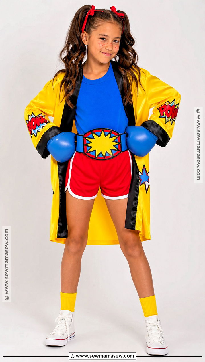 Comic Book Boxer Costume - 30 boxer halloween costume ideas for girls