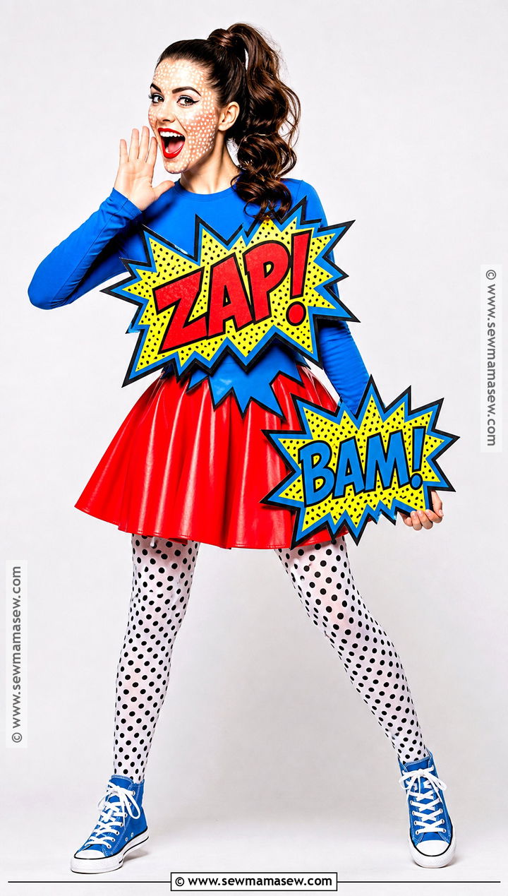 Comic Book Sound Effect Costume - 40 non basic halloween costumes