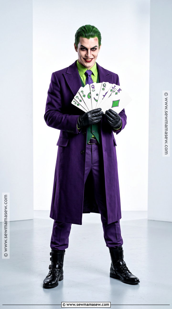 Comic Book Villain Costume With Purple Suit - 50 halloween costumes ideas