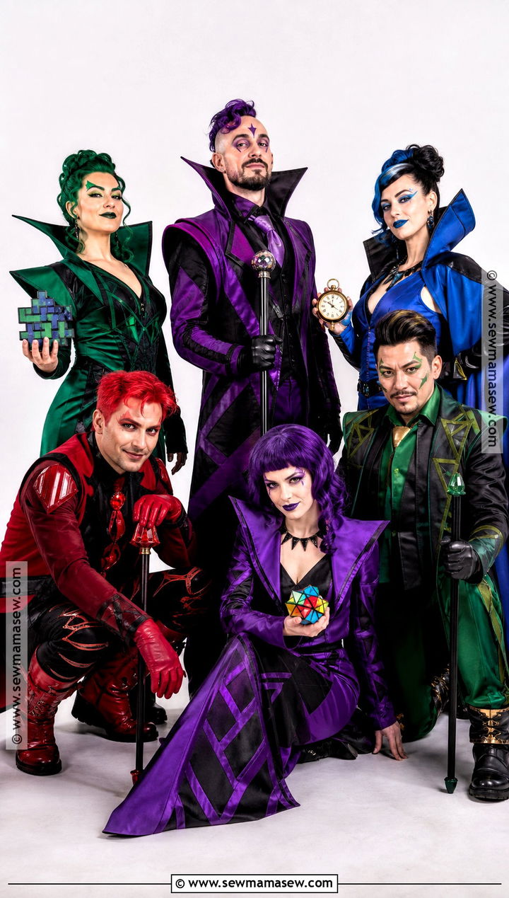 Comic Book Villain Group Costume - 50 group costume ideas