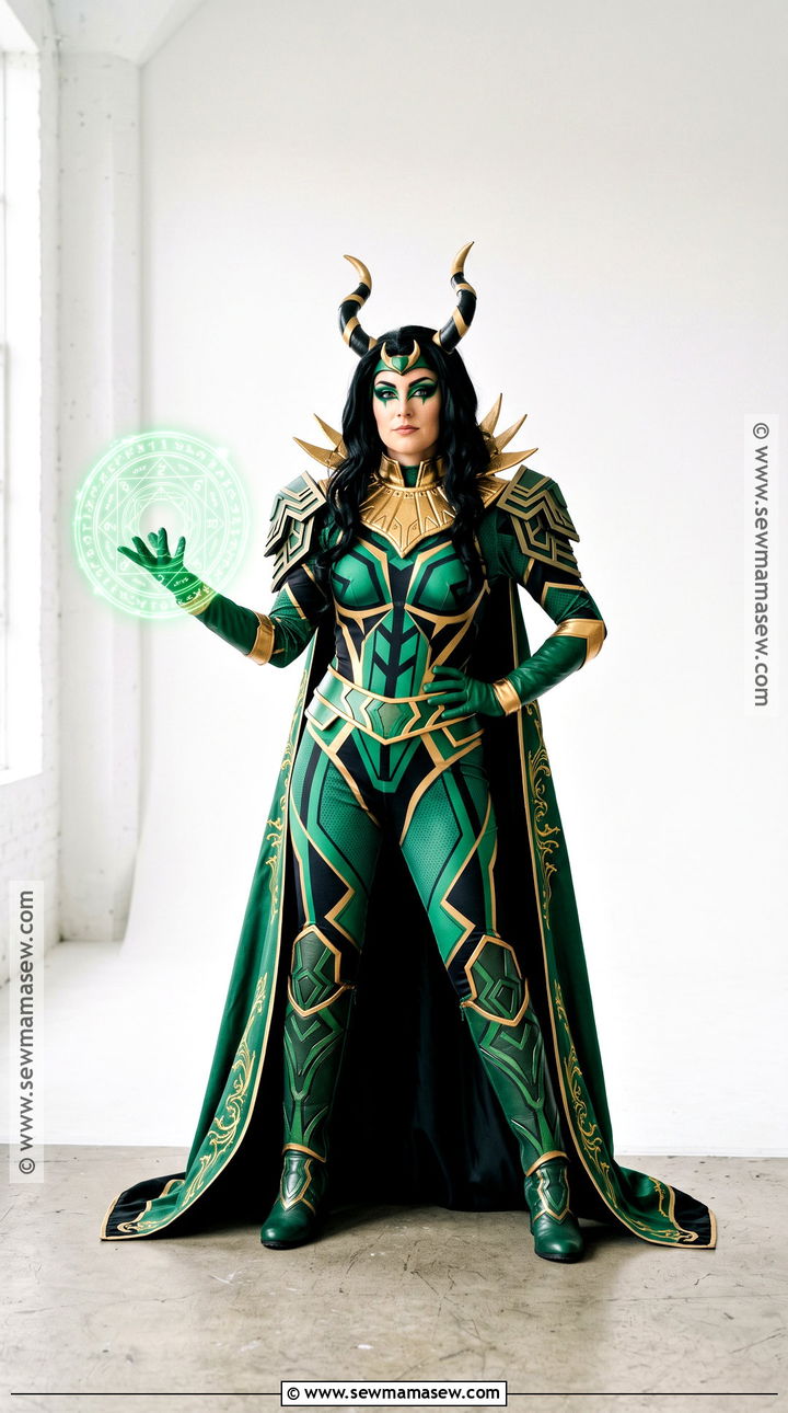 Comic Lady Loki Cosplay With Black Bodysuit - 30 lady loki cosplay ideas