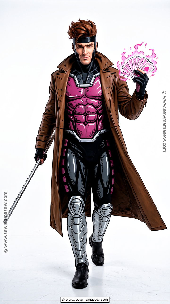 Comic Panel Gambit Cosplay - 30 gambit cosplay ideas