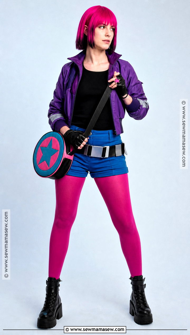 Comic Ramona Flowers Cosplay With Pink Hair - 35 Ramona Flowers Cosplay Ideas