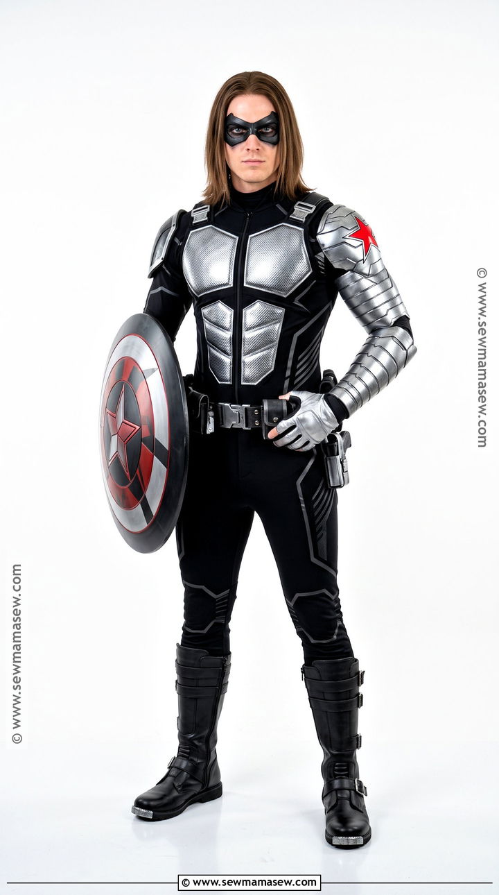 Comic Winter Soldier Cosplay - 30 winter soldier cosplay ideas