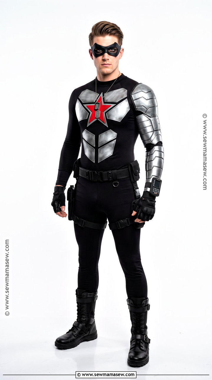 Comic Winter Soldier Costume - 30 winter soldier costume ideas