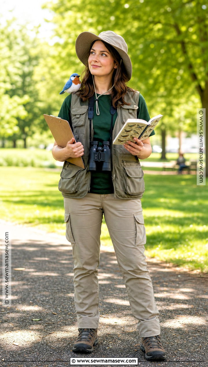 Competitive Birdwatcher Costume - 30 Niche Halloween Costume Ideas