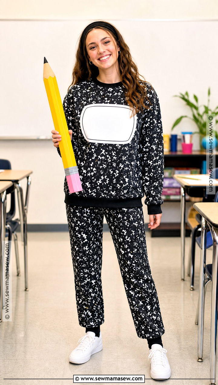 Composition Notebook Costume - 35 school costume ideas