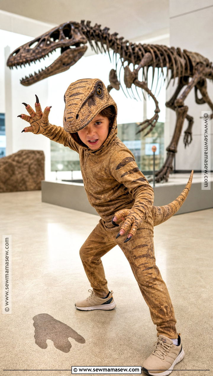 Compsognathus Dinosaur Costume - 40 dinosaur costume ideas
