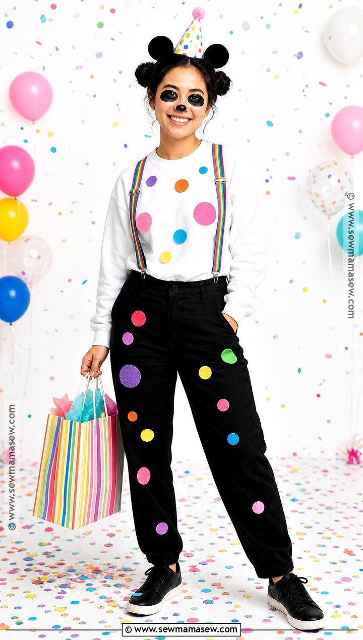Confetti Panda Party Animal Costume - 45 party animal costume ideas