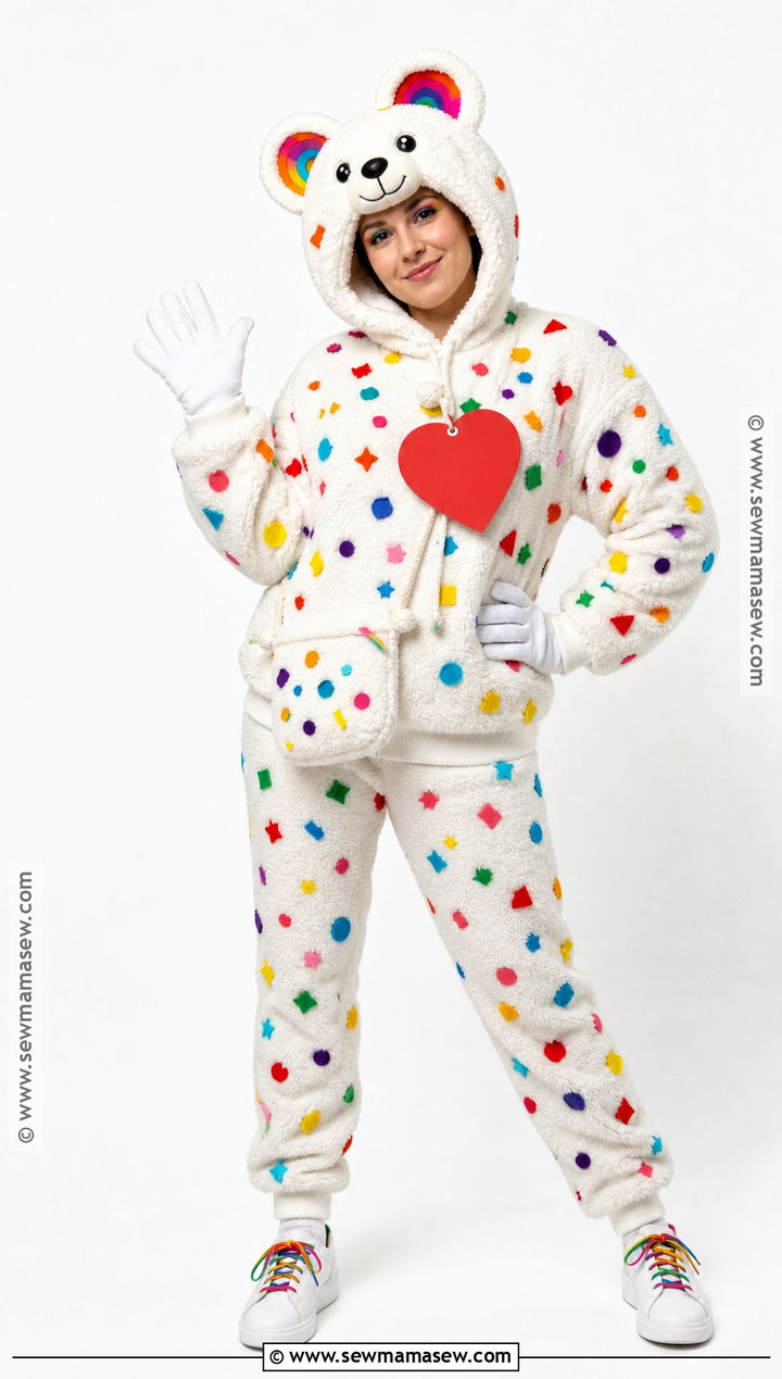 Confetti White Ty Bear Costume - 30 Ty Bear Costume Ideas
