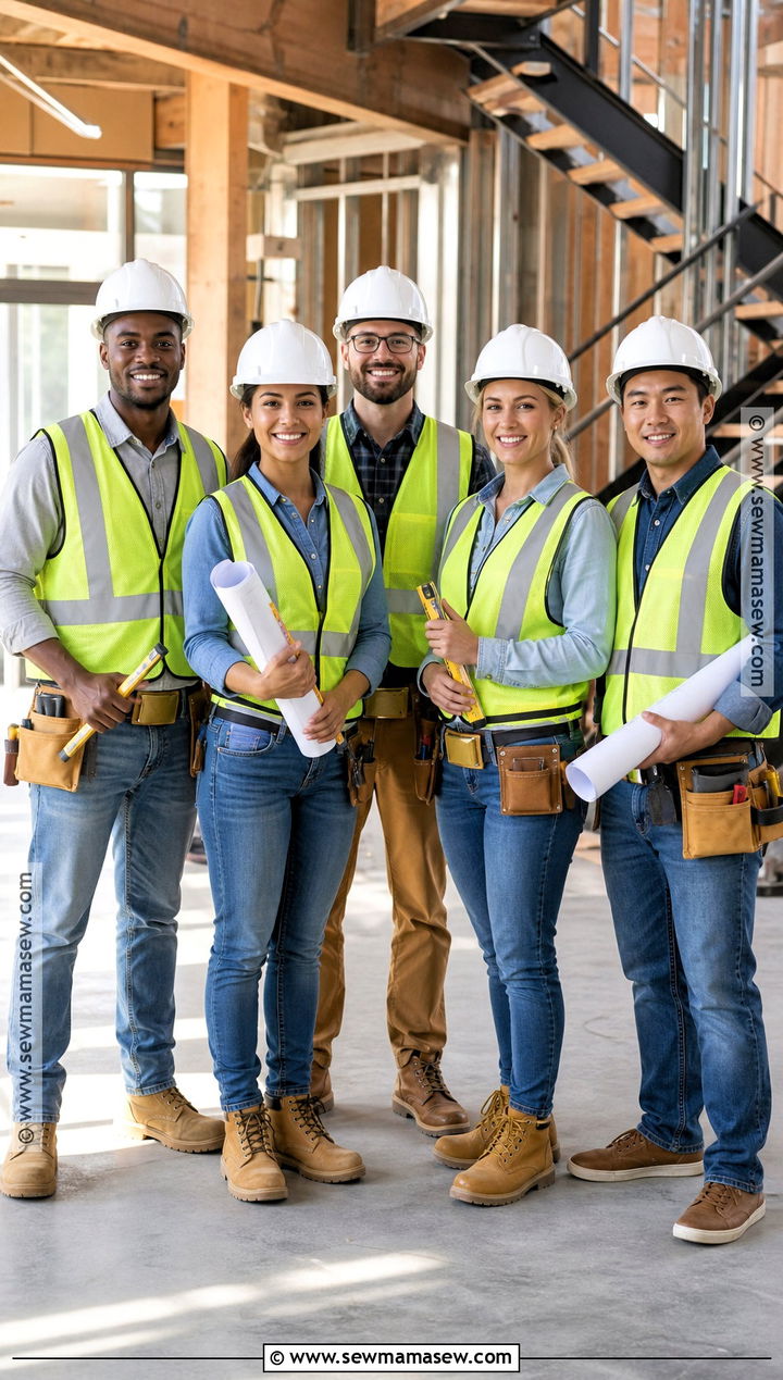 Construction Crew Team Costume - 35 team costume ideas