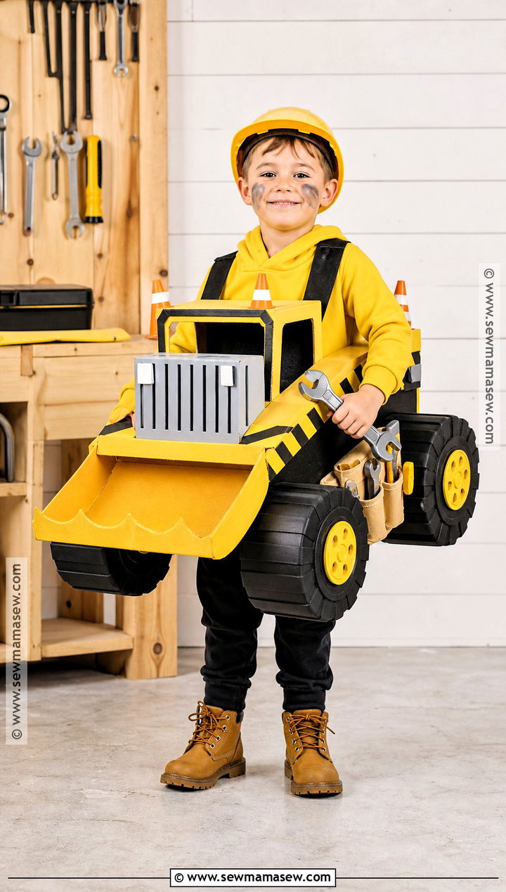 Construction Monster Truck Costume - 30 monster truck costume ideas
