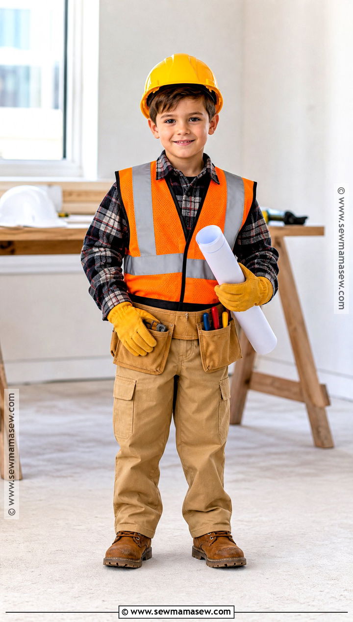 Construction Worker Career Costume - 30 career costumes