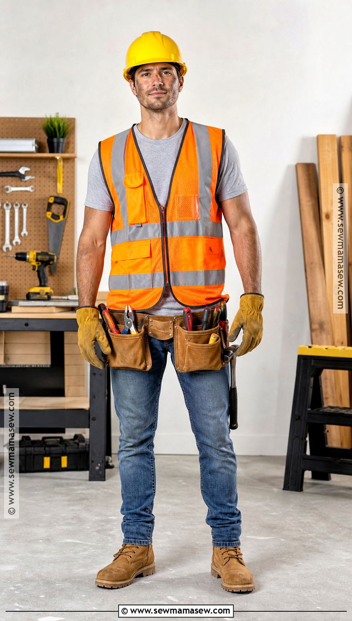 Construction Worker Costume - 35 mens costumes