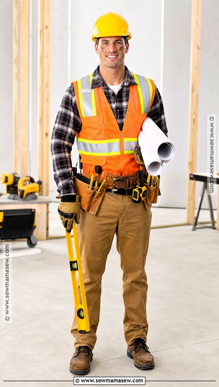 Construction Worker Costume - 40 men costume ideas