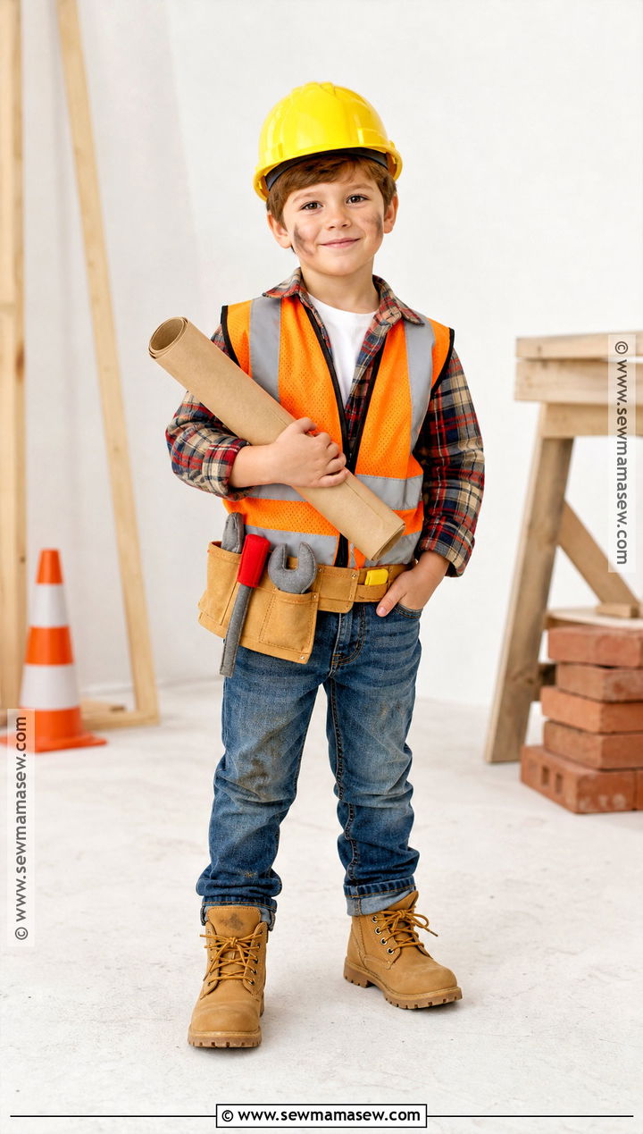 Construction Worker Costume For Kids - 40 halloween costumes for kids