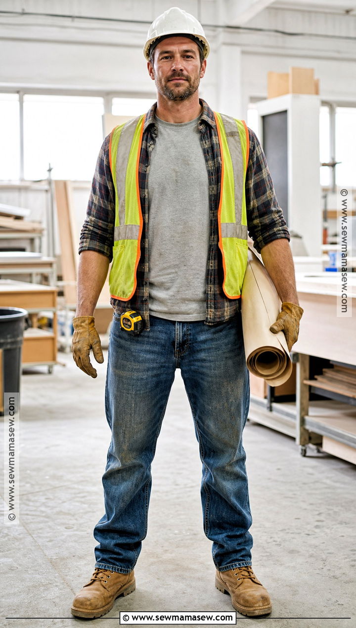 Construction Worker Costume With Safety Vest - 30 easy men halloween costumes for guys