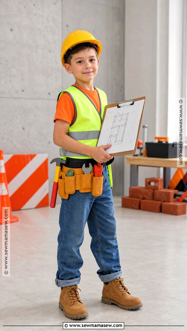 Construction Worker Costume for Boys - 30 costumes for boys