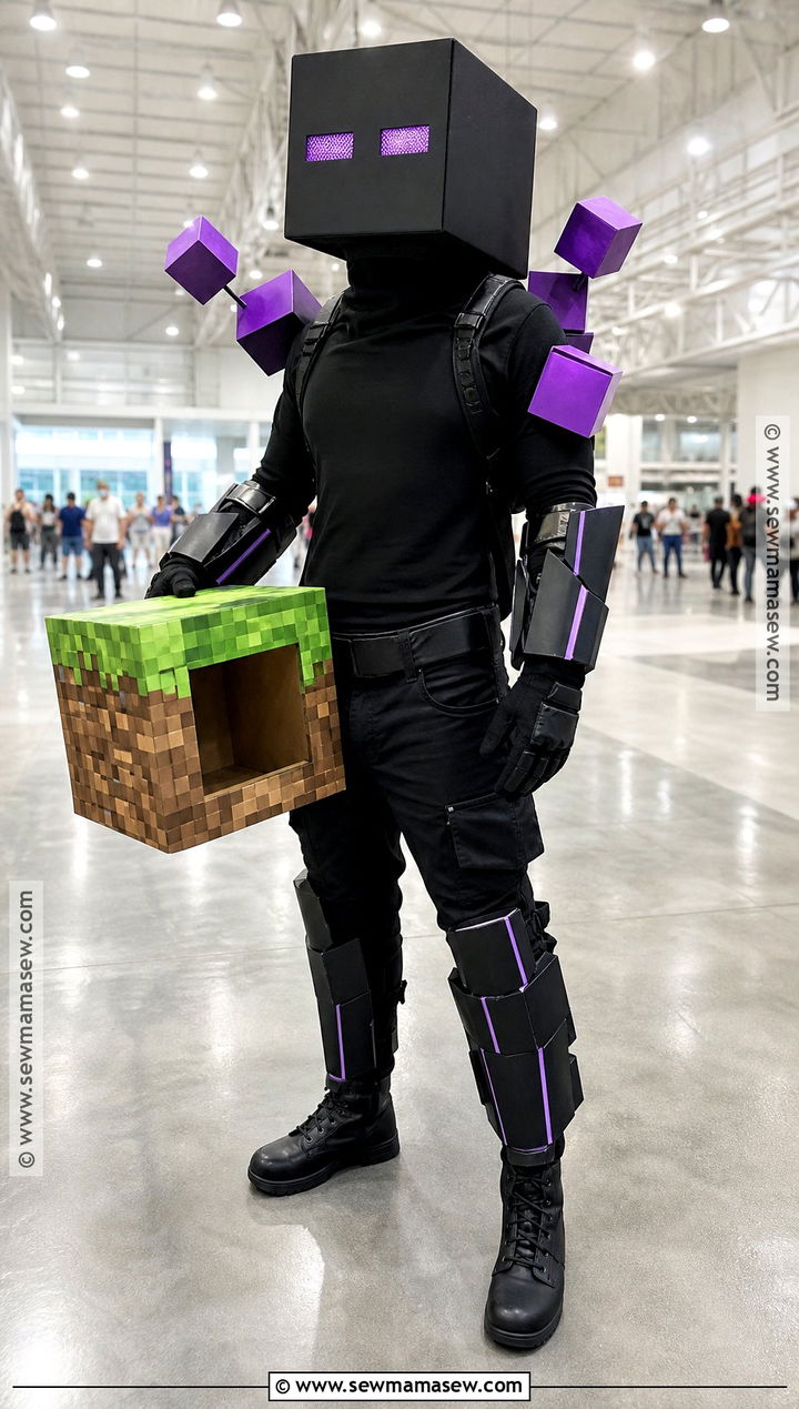 Convention Enderman Cosplay - 35 enderman cosplay ideas