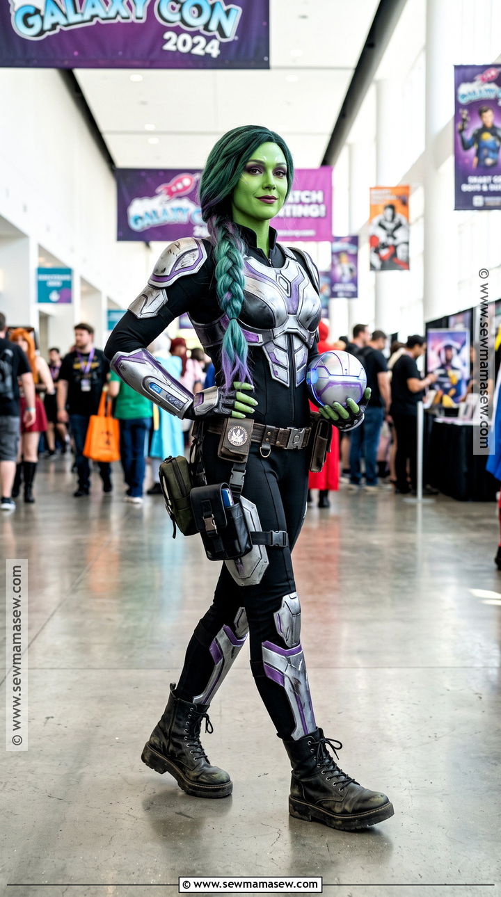 Convention Gamora Costume With Comfortable Boots - 35 gamora costume ideas