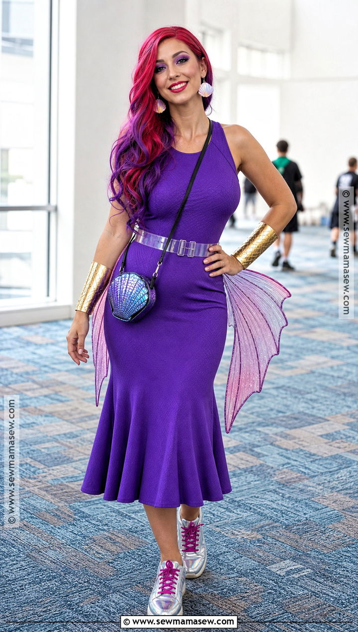 Convention Lola Costume With Comfortable Sneakers - 30 lola from shark tale costume ideas