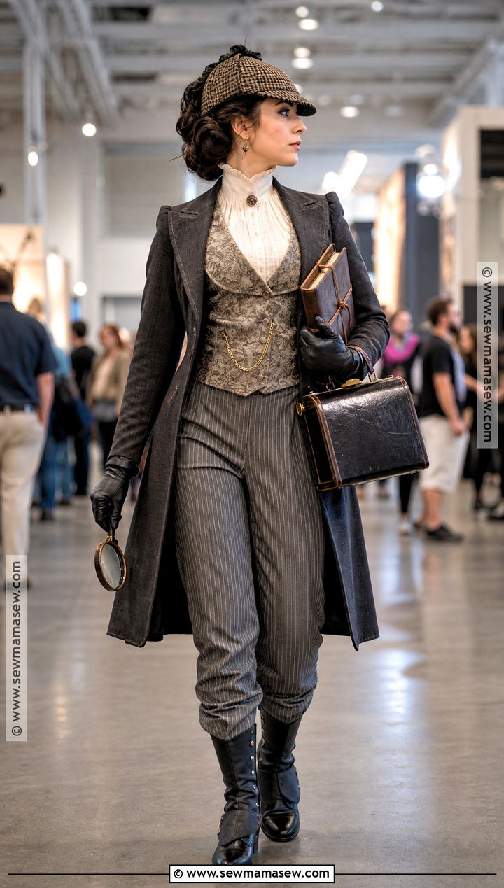 Convention Sherlock Holmes Costume With Tailcoat - 30 Sherlock Holmes Costume Ideas for Women