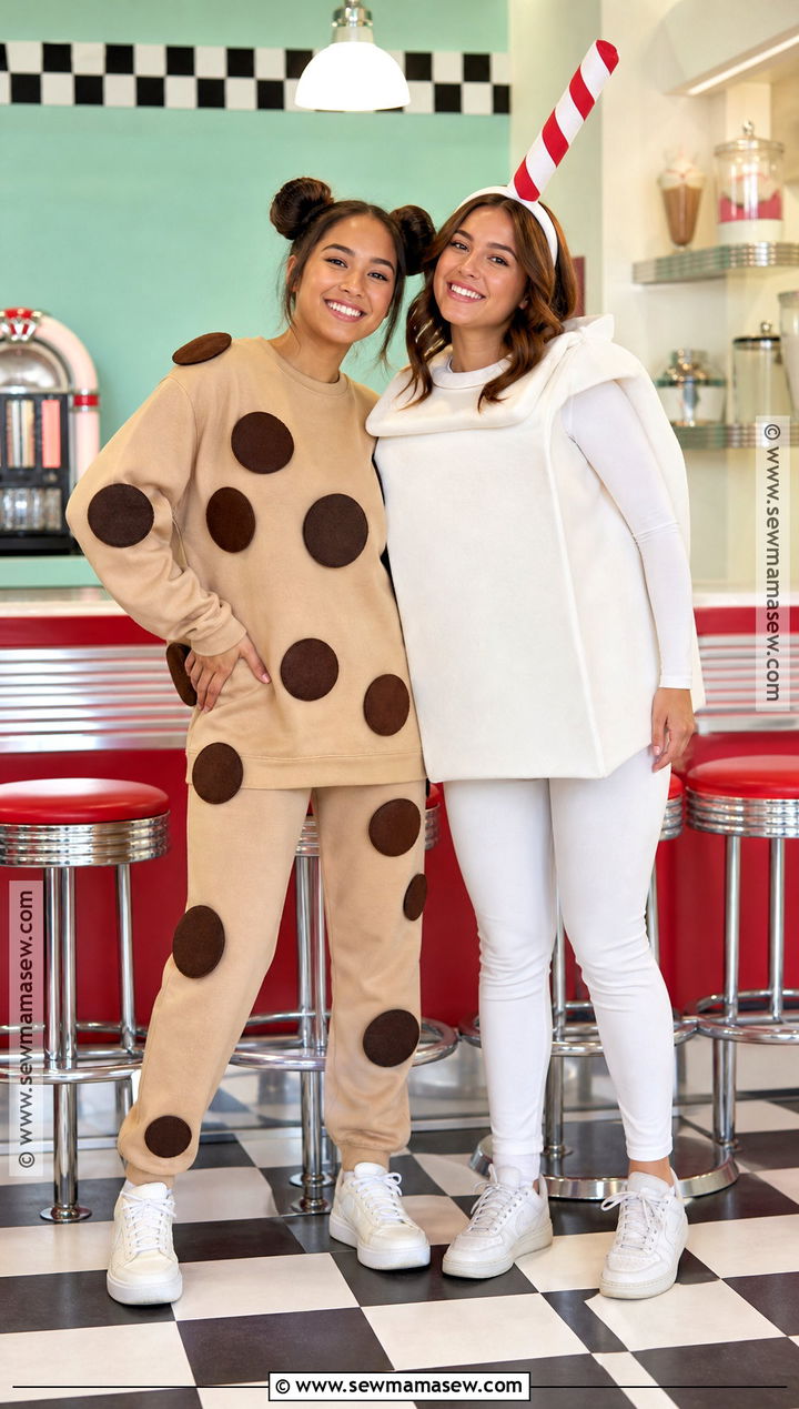 Cookie And Milk Costume - 30 two person costume ideas