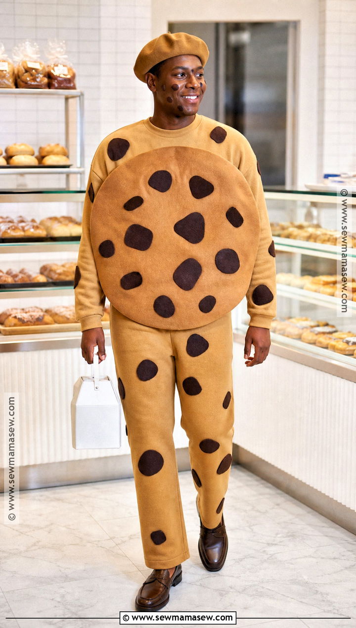 Cookie Costume With Chocolate Chips - 30 Food Costume Ideas