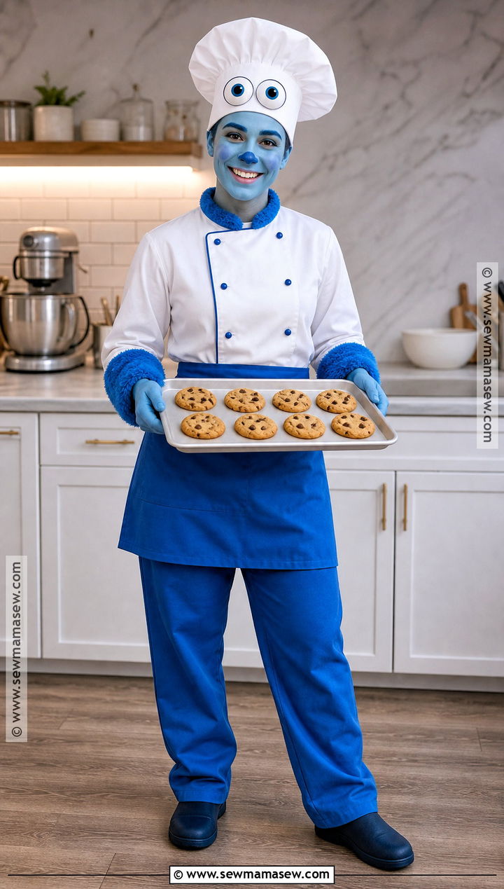 Cookie Monster Chef Costume - 40 cookie monster costume ideas