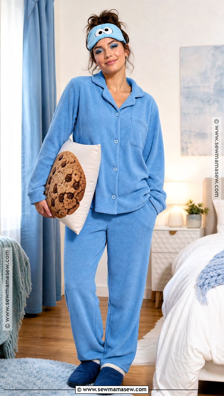 Cookie Monster Pajama Costume - 40 cookie monster costume ideas