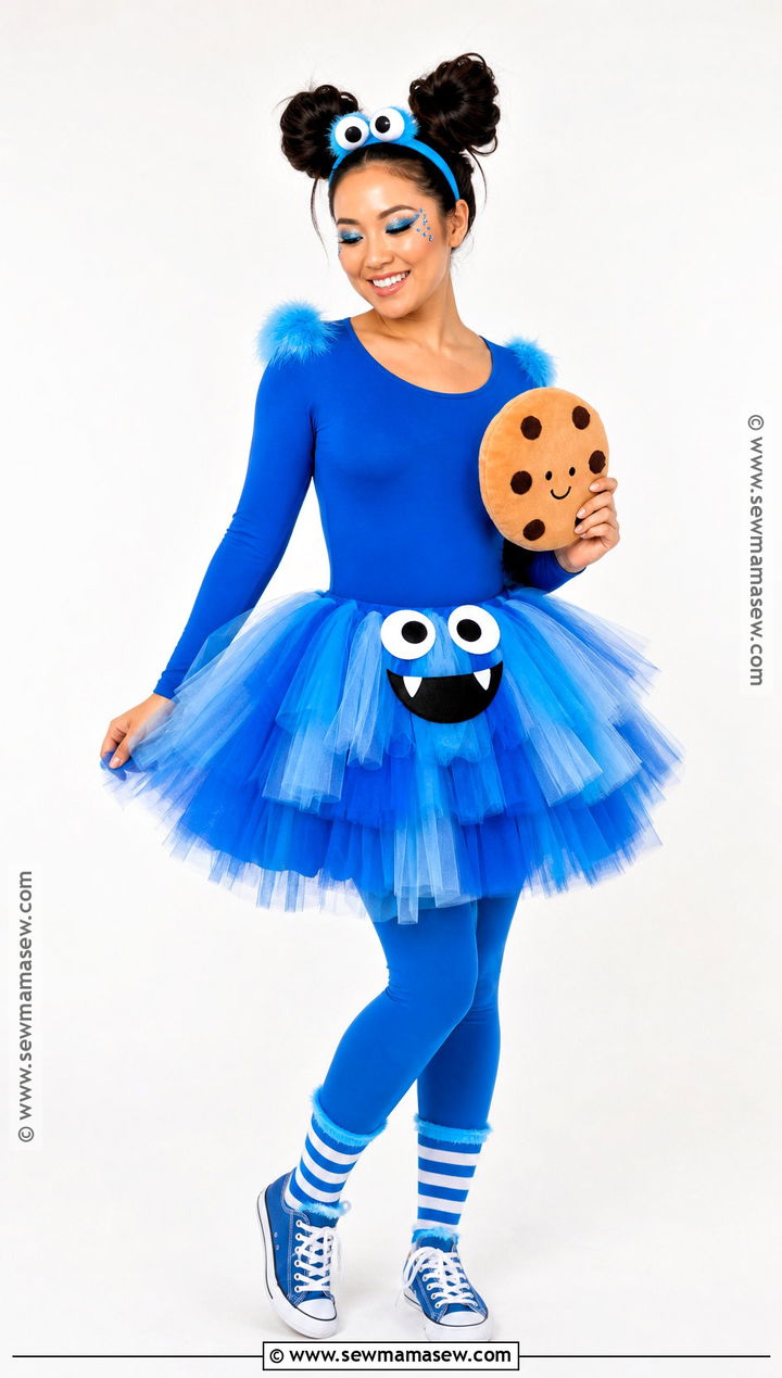 Cookie Monster Tutu Costume - 40 cookie monster costume ideas