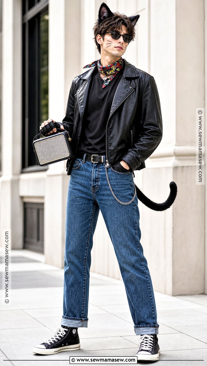 Cool Cat Costume - 30 easy cat costume ideas