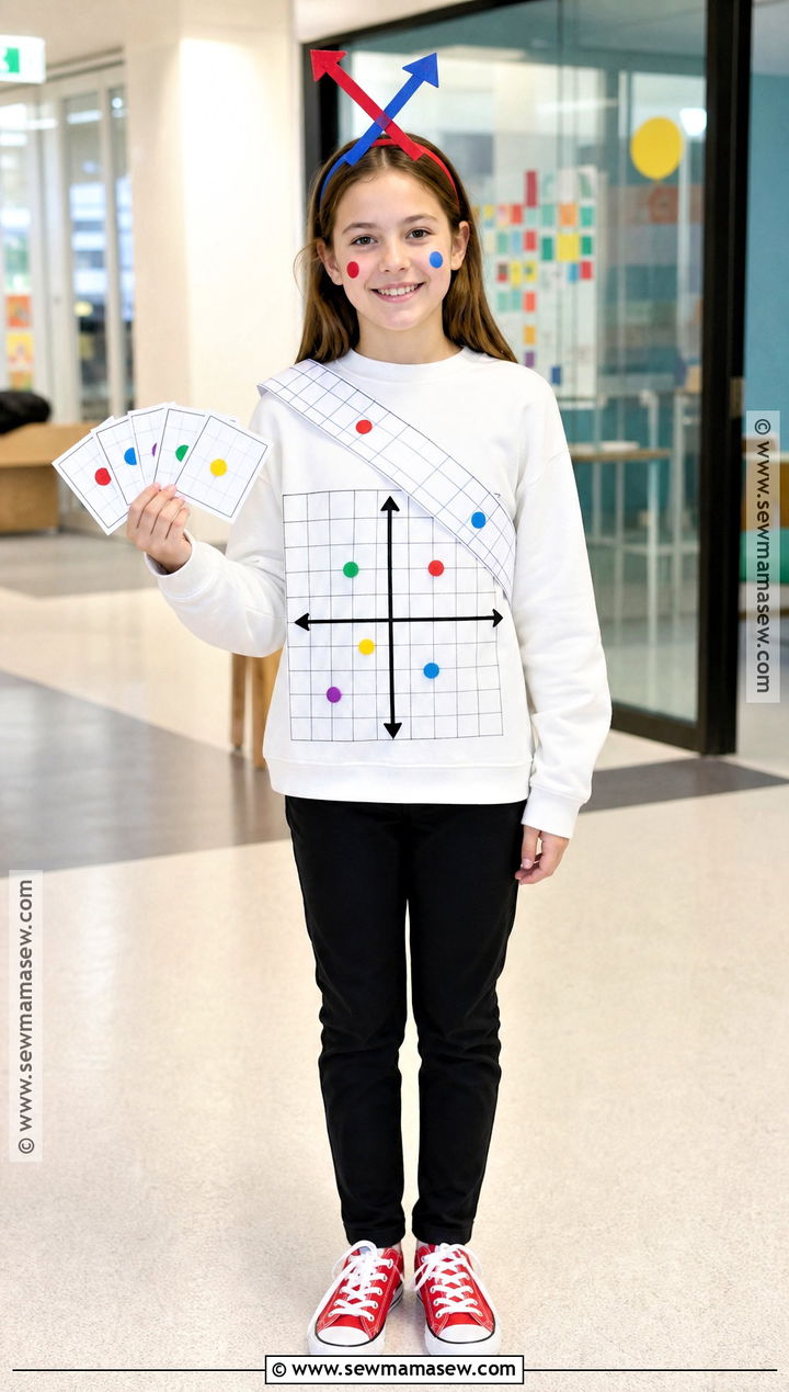 Coordinate Grid Maths Day Costume - 30 maths day costumes for kids