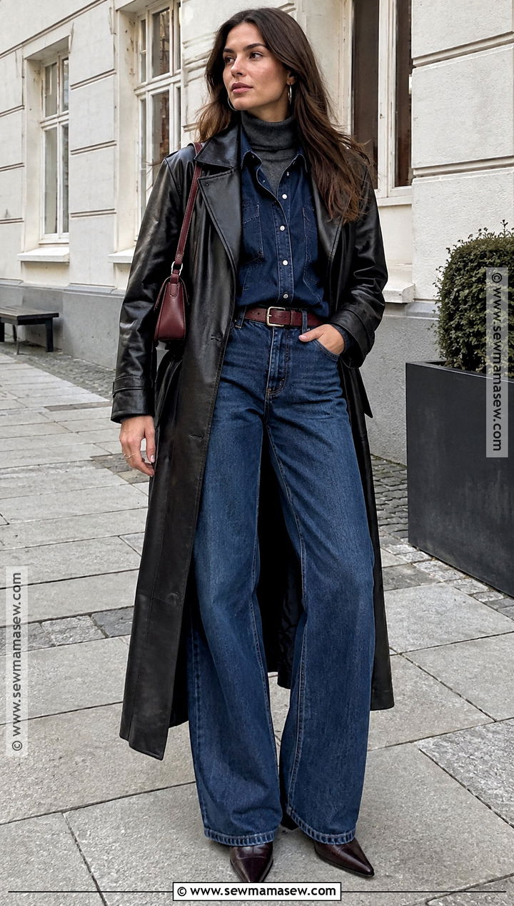 Copenhagen Double Denim Outfit - 20 Copenhagen Style Autumn Ideas 2026