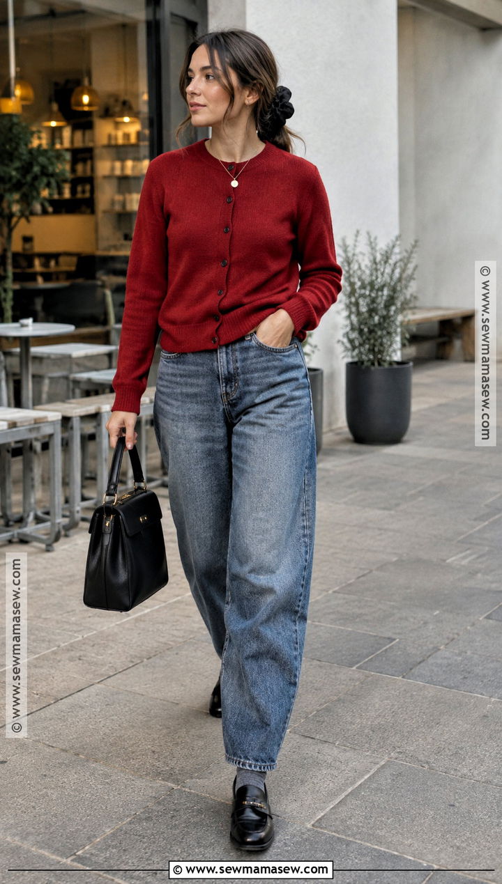 Copenhagen Fall Cardigan And Jeans Outfit - 25 copenhagen fall style ideas