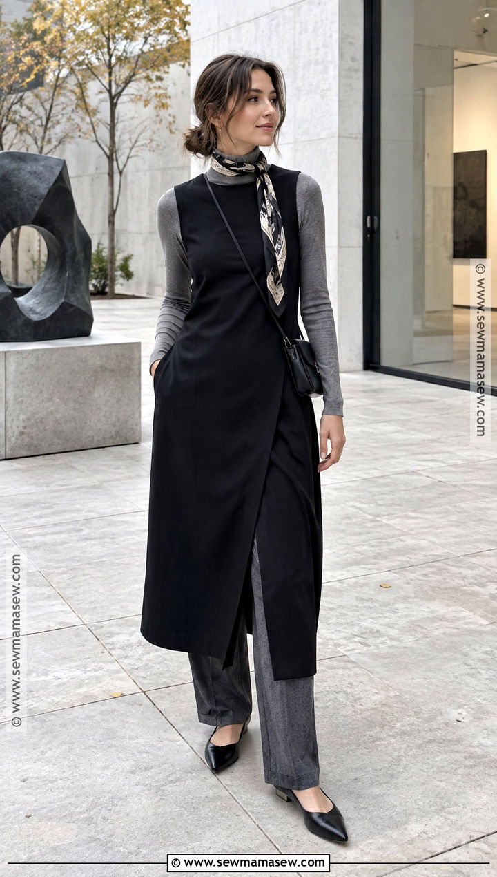 Copenhagen Fall Dress Over Pants Outfit - 25 copenhagen fall style ideas