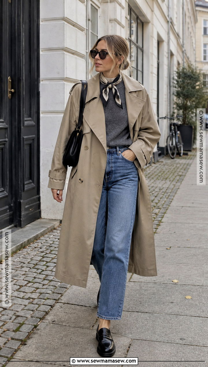 Copenhagen Fall Trench Coat Outfit - 25 copenhagen fall style ideas